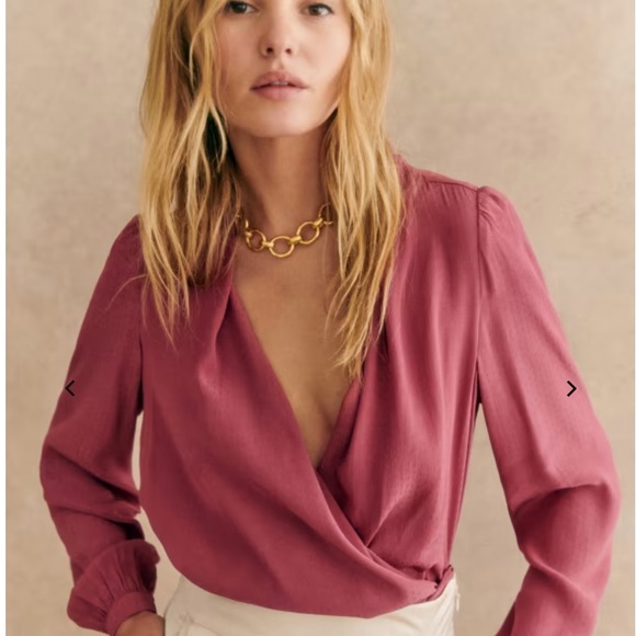 PAIGE Tops - PAIGE “Sevilla” Bodysuit (Red/Rust)